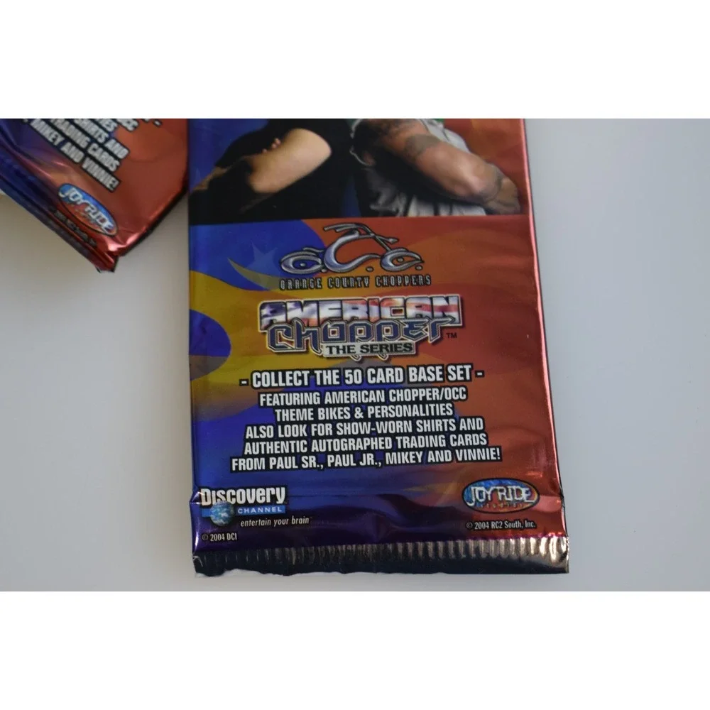 American Chopper The Series Trading Cards Eight Unopened Packs OC Choppers